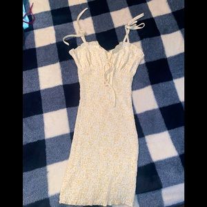 Yellow Summer Dress XS NEVER WORN